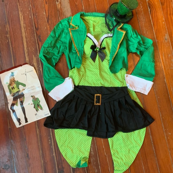 Leg Avenue Leprechaun Sexy Costume with Hat